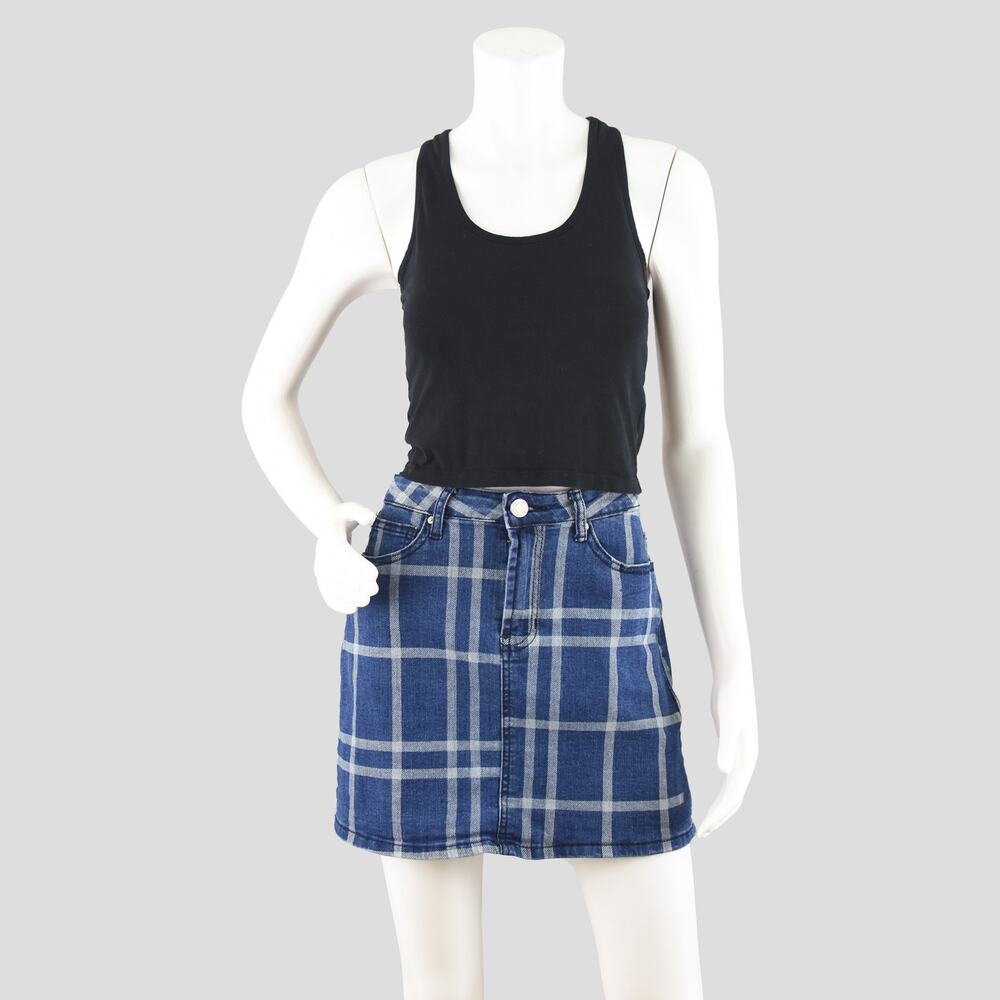Indigo Rein Mini Jean Skirt Juniors Size 11